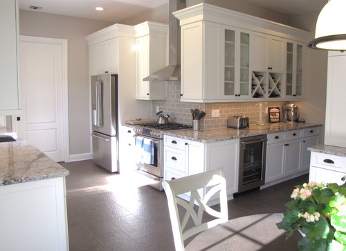  Azul Aran Granite Countertop White Kitchen Stone Upgrade Customers Site Present Services Review